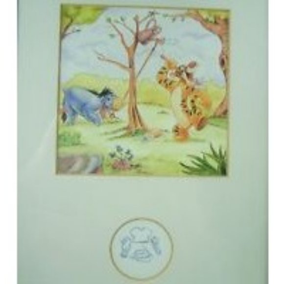 Disney Pooh Framed Print Off To School 1 in a series of 4 - Picture 2 of 4
